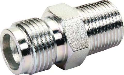 [VNAM0818] Niplu reductie hidraulica 1/2BSPT-M18x1.5 M-M