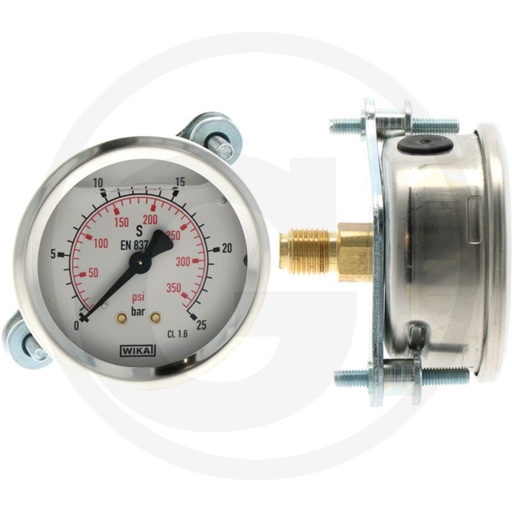 [85000415] Manometru Wika 0-25bar cu glicerina