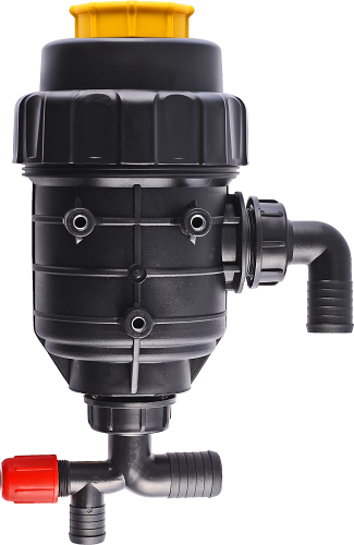 [AP62342 ERB067] Filtru erbicidator AP14FSD 1 1/2 cu supapa cu cot si robinet