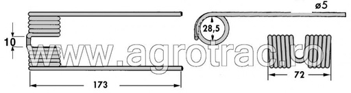 [CC25176 59.528-B E67036] Gheare pick-up 015 pentru John Deere