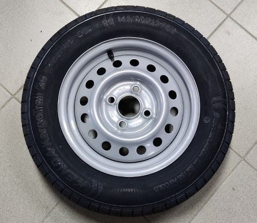 [10.00093] Roata remorca 145/80R13 78N in 4 gauri