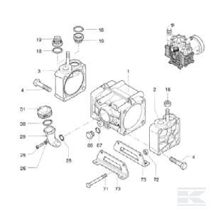 [620120] Piston pompa Annovi Reverberi 620120