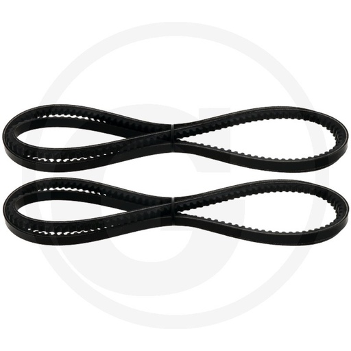 [22/144-323, 74706491, 74706091] Set curele Fendt X696616702000 original, 2 bucati