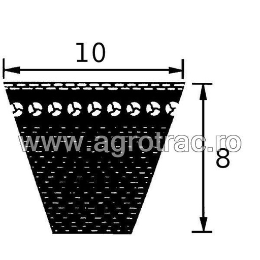 [587AVX10X1350] Curea Continental AVX 10x1350