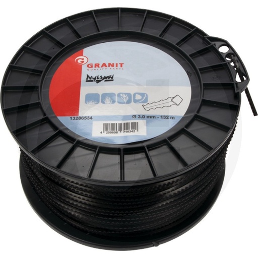 [13286534] Fir taiat dintat 3mm negru pentru motocoasa