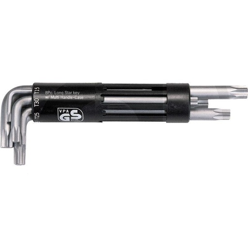 [7881512300] Set chei Torx KsTools 10-50 8 piese in suport