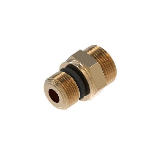 [RE60029] Niplu reductie combustibil alama RE60029 John Deere M12x1.5-9/16"x24G UNEF M-M