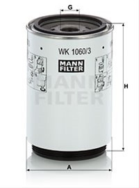 [8004698] Filtru combustibil Mann WK1060/3X