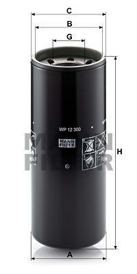 [F428395] Filtru ulei motor Mann WP12300