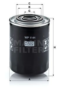 [8001005] Filtru ulei motor Mann WP1144