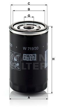 [8004054] Filtru ulei motor Mann W719/30