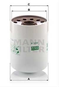[8002166] Filtru ulei motor Mann W1254x