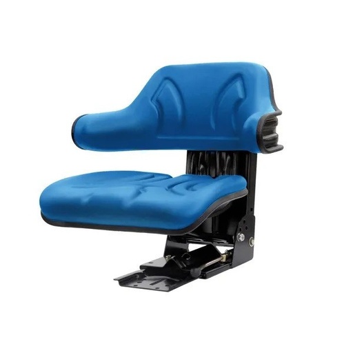 [VLD1681] Scaun Vapormatic albastru cu invelitoare din PVC (piele ecologica)
