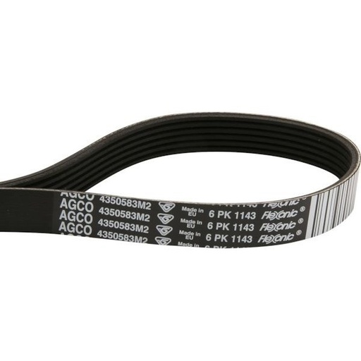 [6PK1143] Curea Agco original 4350583M2 pentru Massey Ferguson Fendt Valtra
