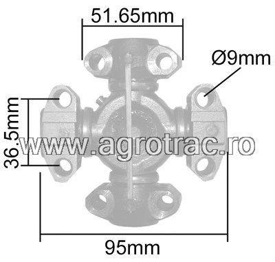 [25/6403-103] Cruce planetara 1981084C1 pentru Case IH