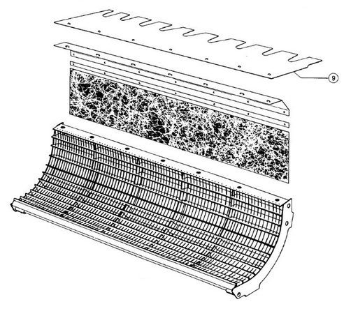 [662860.2] Pieptene porumb Claas 662860.2 original
