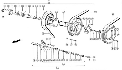 [609778] Bucsa / distantier Claas 0006097780 original