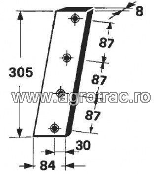 [58.449 59-0237] Cutit piston 0982.20.09.00 pentru Welger