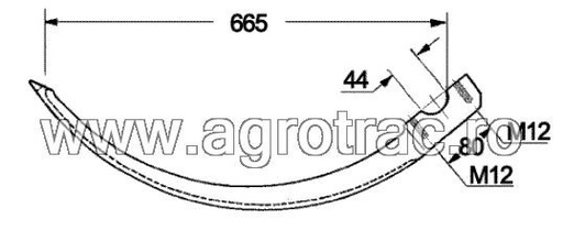 [25257011, 87124, 51-0021, B123139] Ac presa 59.070 pentru Rivierre Casalis ER45 RC46 Renault 54-19 54-20 54-30