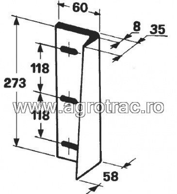 [50-0033 58.442] Cutit piston 1121.16.04.01.01 pentru Welger