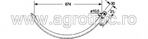 [1109.22.03.01 51-0031] Ac presa 59.026 pentru Welger AP71