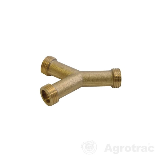 [K2496923] Fiting Y cu piuliță tată/tată/tată 1/2" BSP alamă 006120
