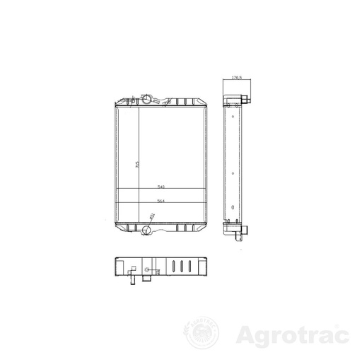 [K2947956] Radiator RE63188N
