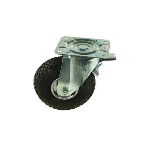 [K2813373] Rolă de ghidare cu frână cu bandaj pneumatic 260mm WH50PNT260